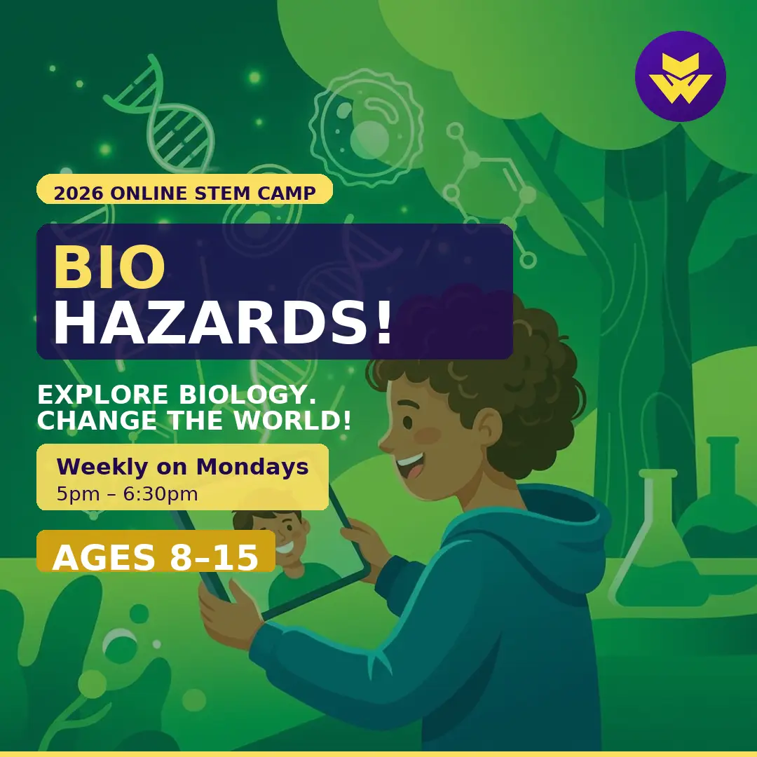Bio Hazards!: Online 4-Week Biotechnology After-School Club
